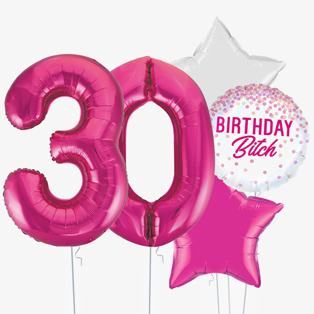 Birthday B*tch & Number Balloons - Image 4